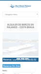 Mobile Screenshot of boatrentalpalamos.com